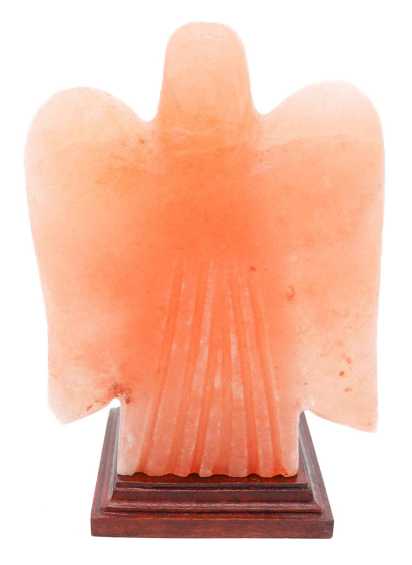 Himalayan Salt ANGEL Shaped Salt Lamp (7-8lb) Sacred Crystals