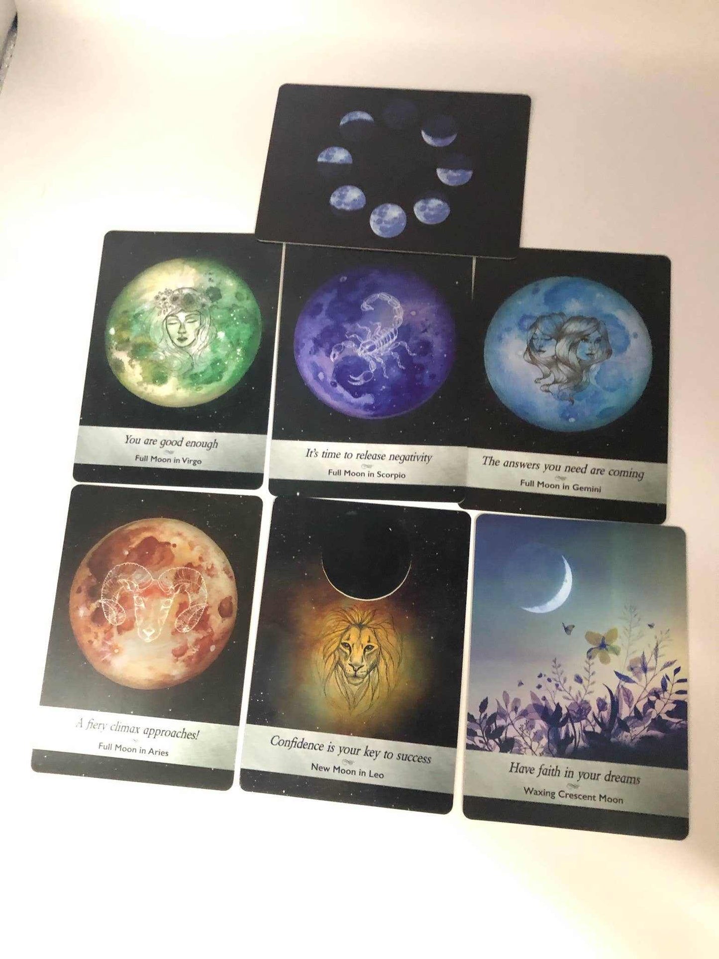 Deck - Moonology Oracle Cards Sacred Crystals
