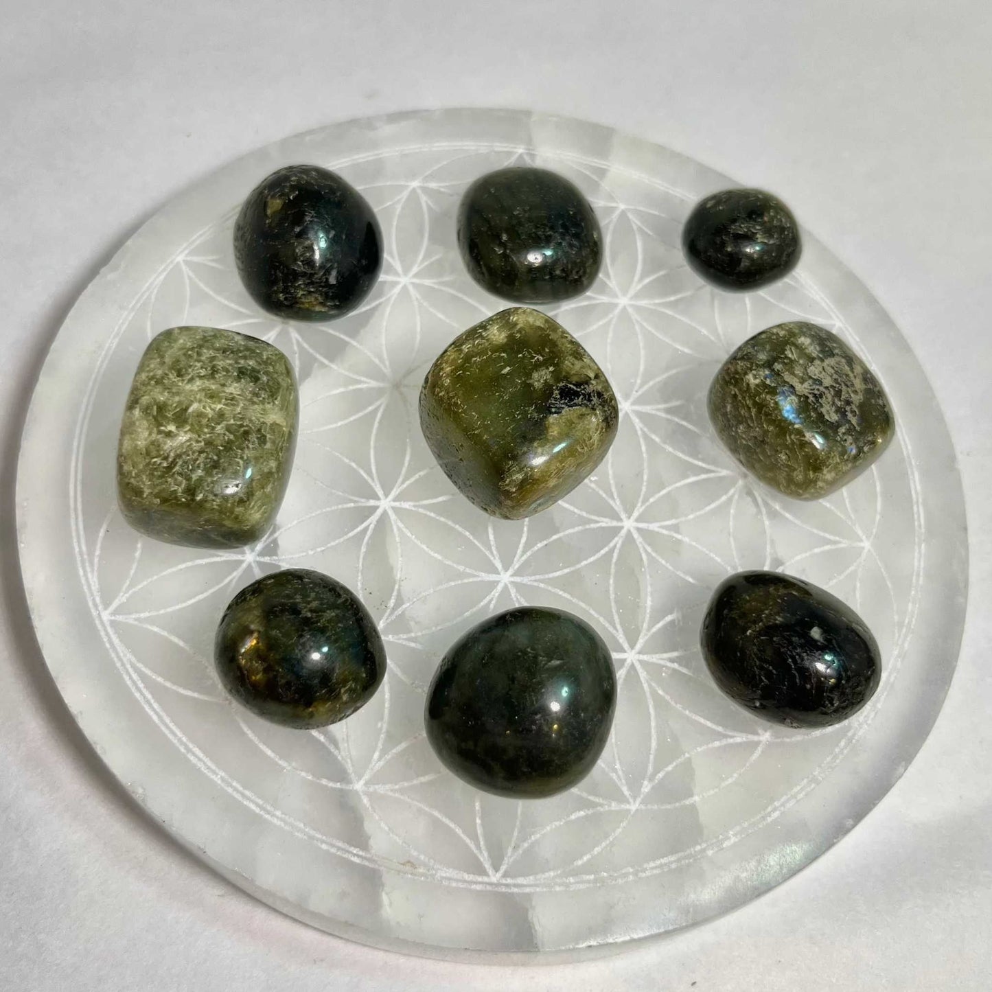 Labradorite Tumbled Pocket Stone Sacred Crystals