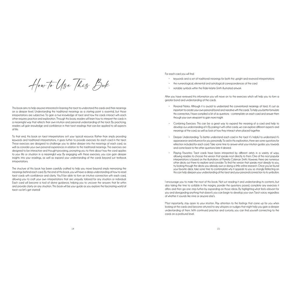 Learn Tarot Bundle Writual Planner