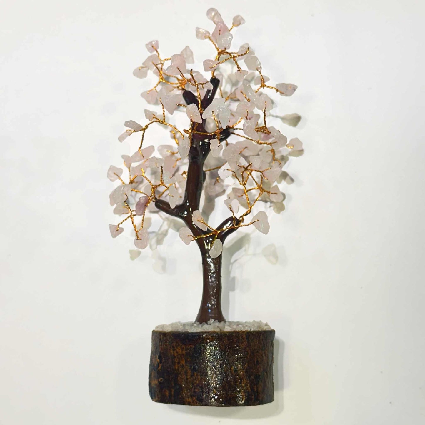 Rose Quartz Crystal Gem Tree Sacred Crystals