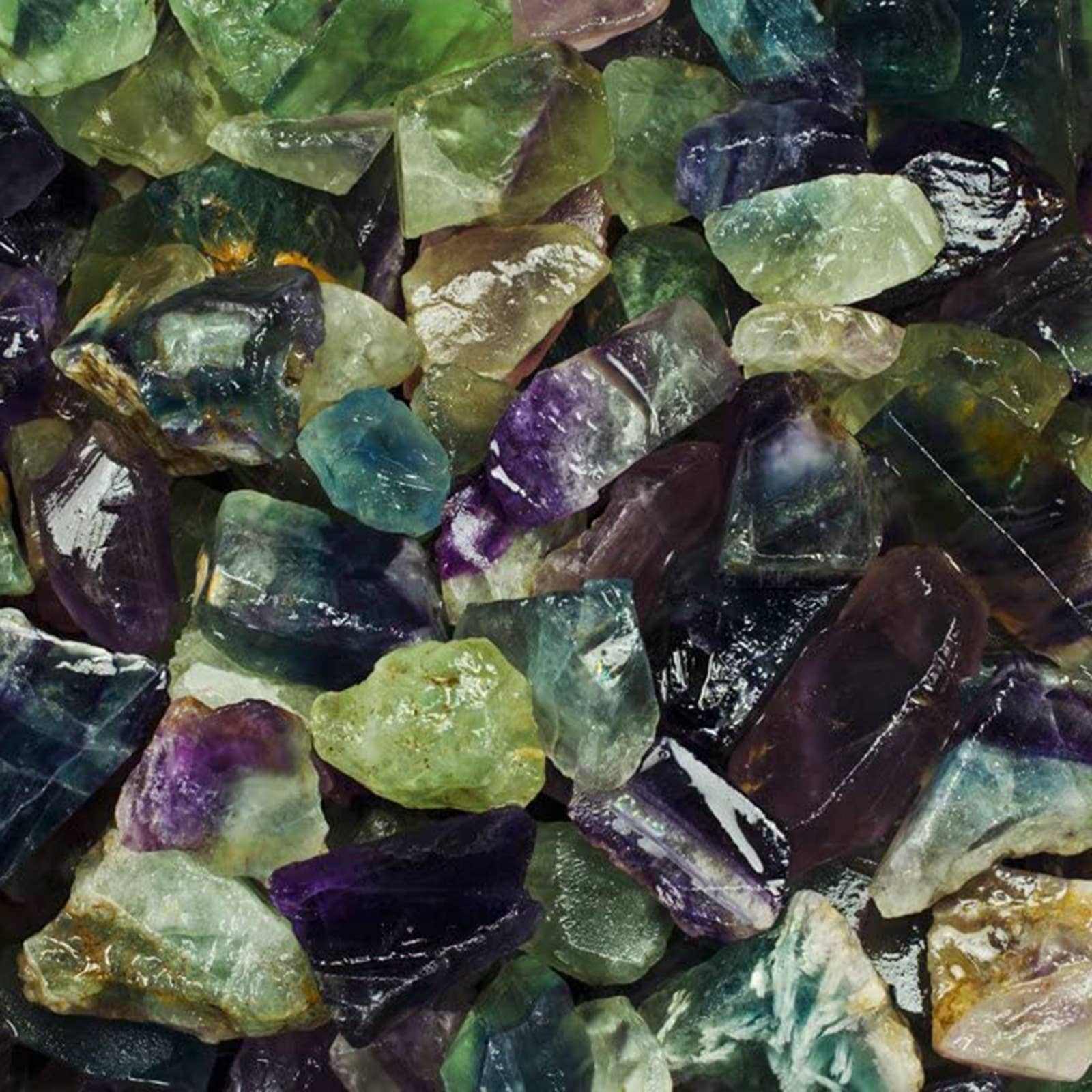 Rough Rainbow Fluorite – Raw Stone from China Sacred Crystals