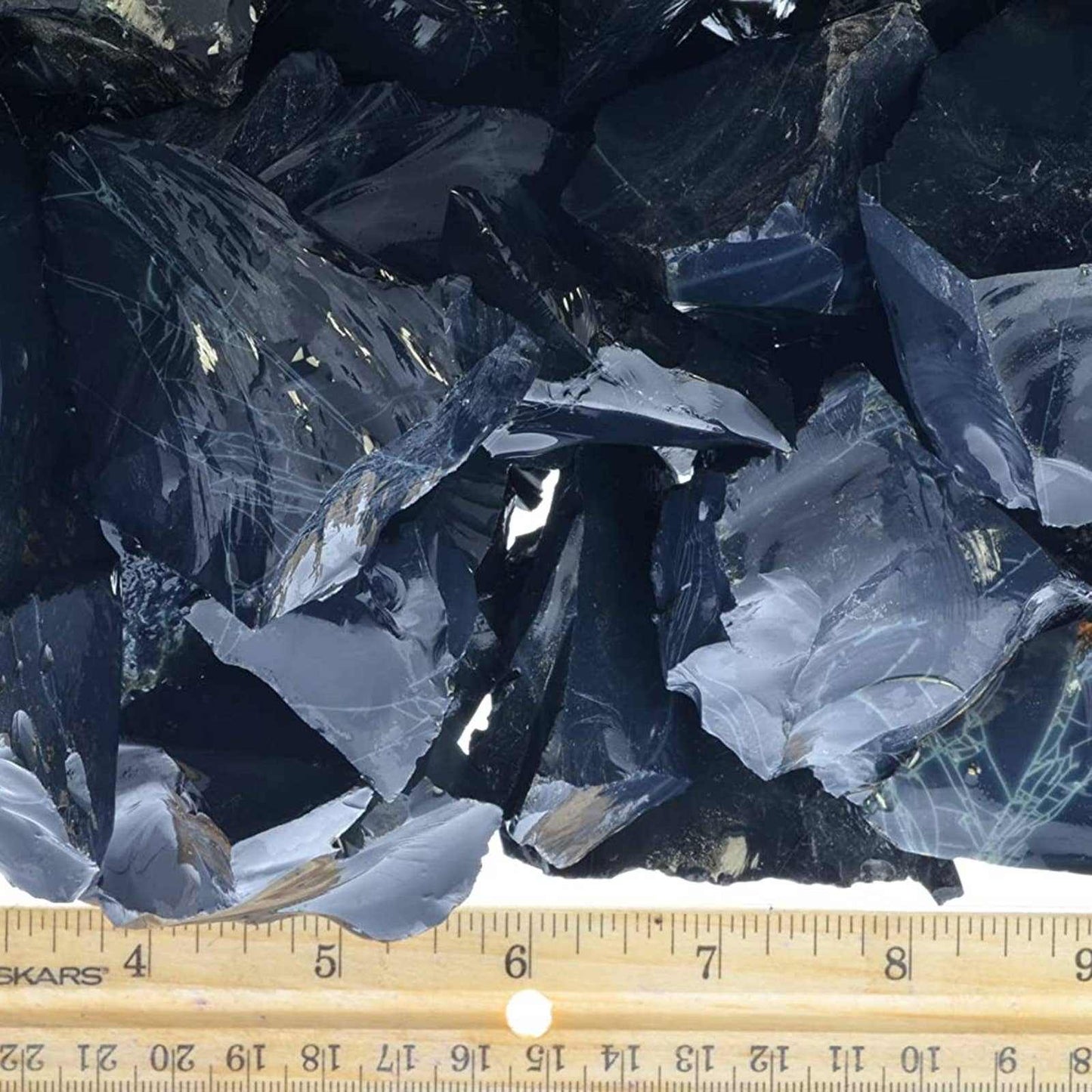 Natural Spiderweb Obsidian – Raw Stone from Mexico Sacred Crystals