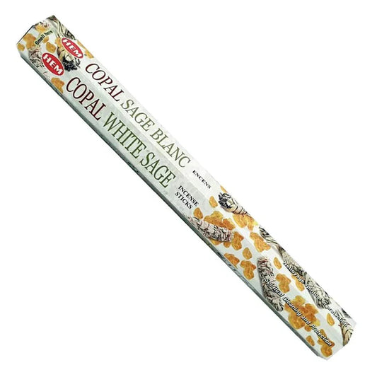 Incense Stick - Copal White Sage - 20ct Sacred Crystals