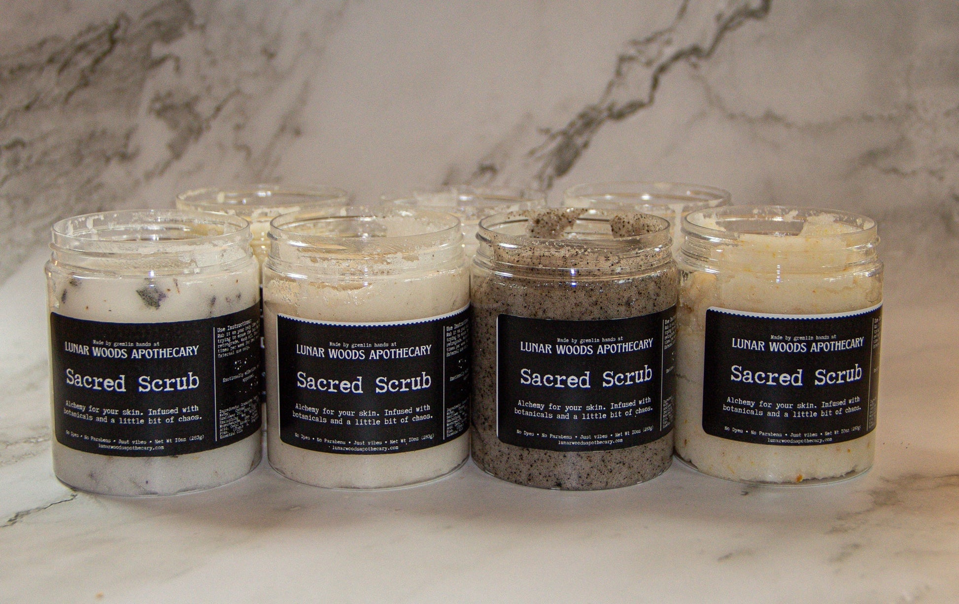 20% off! Sacred (Sugar) Scrub Lunar Woods Apothecary