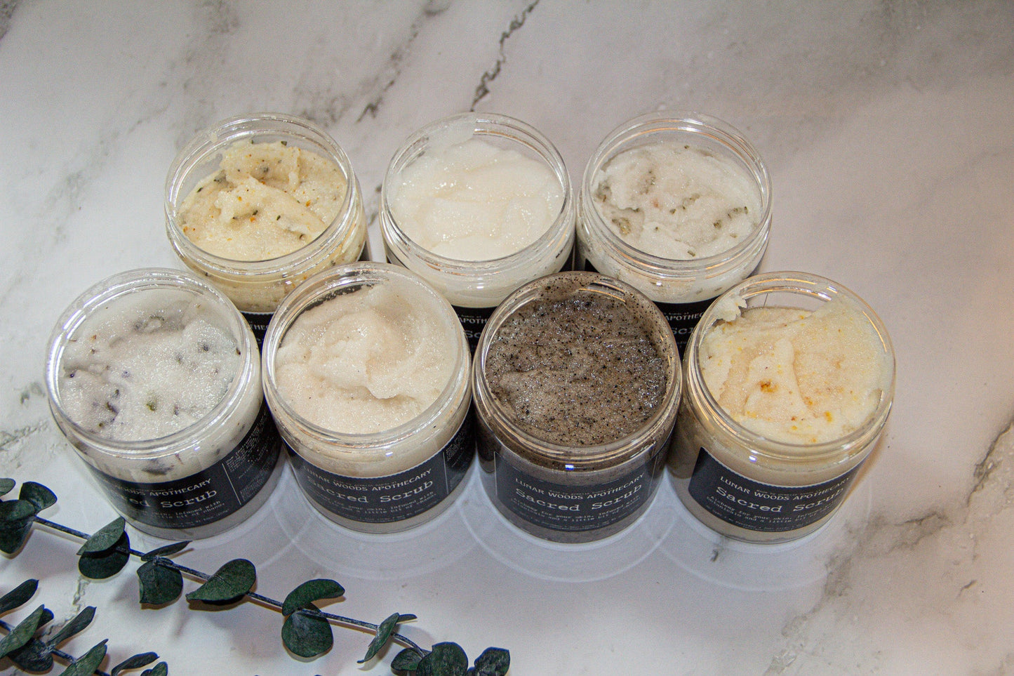 20% off! Sacred (Sugar) Scrub Lunar Woods Apothecary