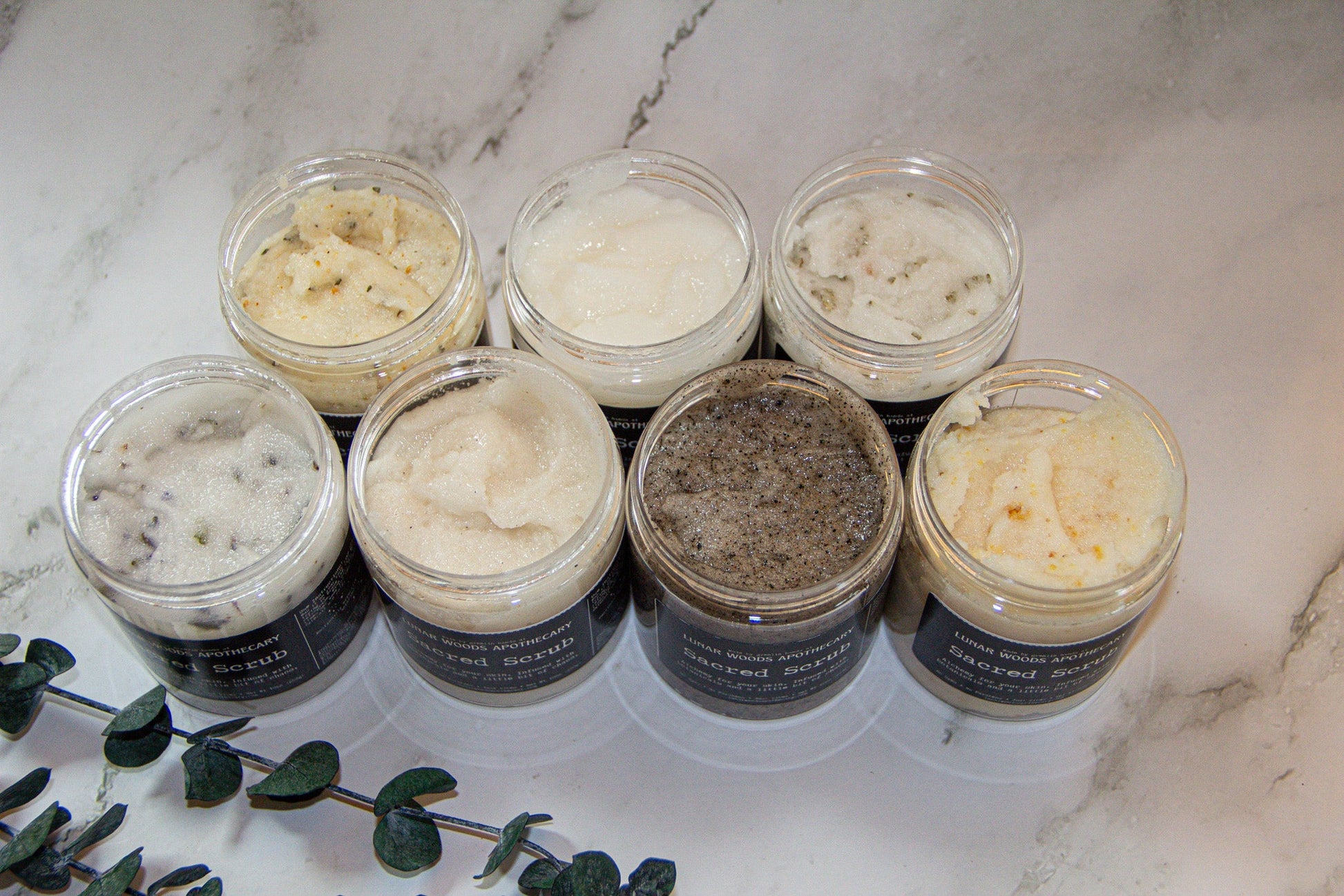 20% off! Sacred (Sugar) Scrub Lunar Woods Apothecary