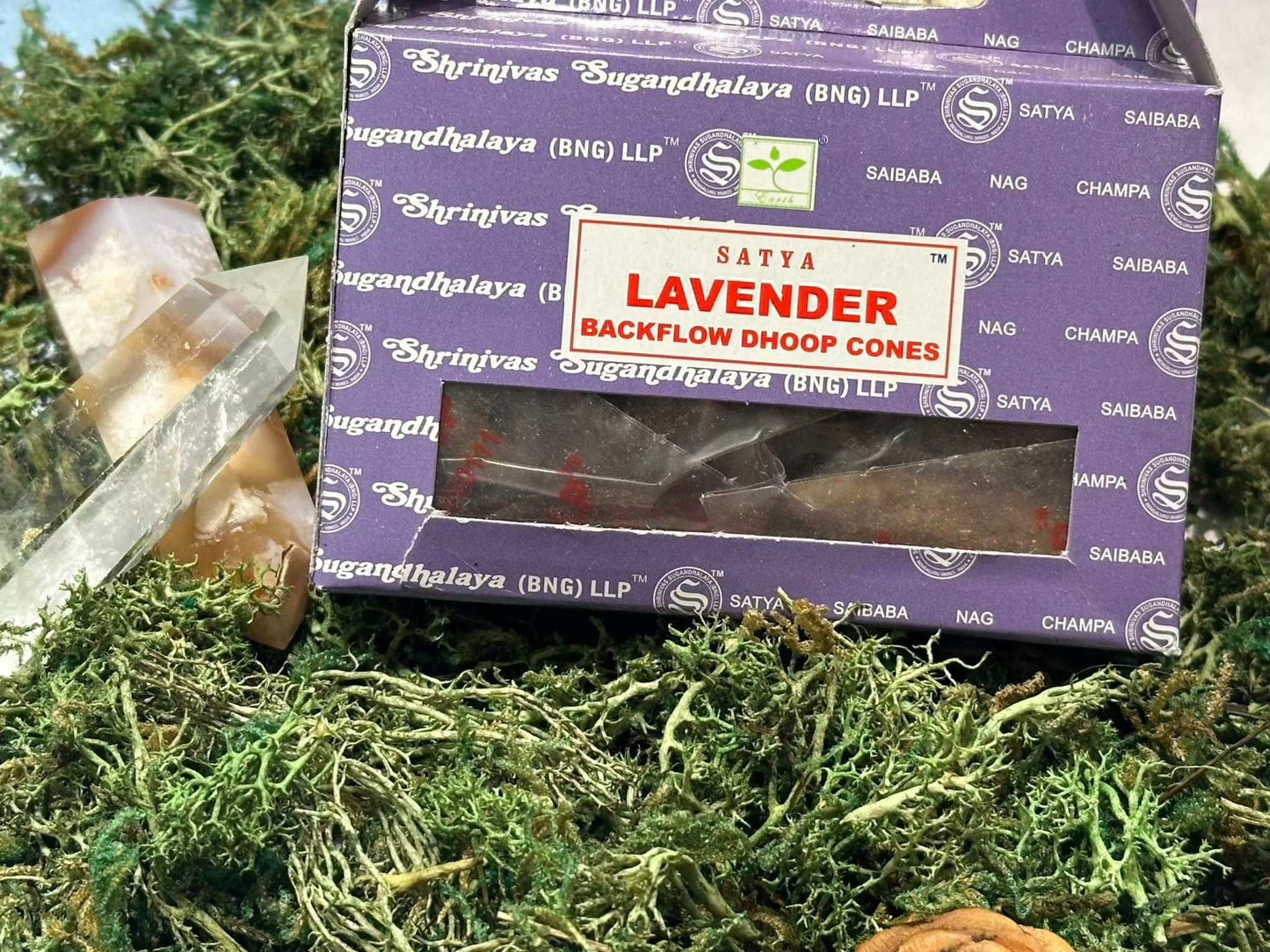 Backflow Incense Cones - Satya Sacred Crystals