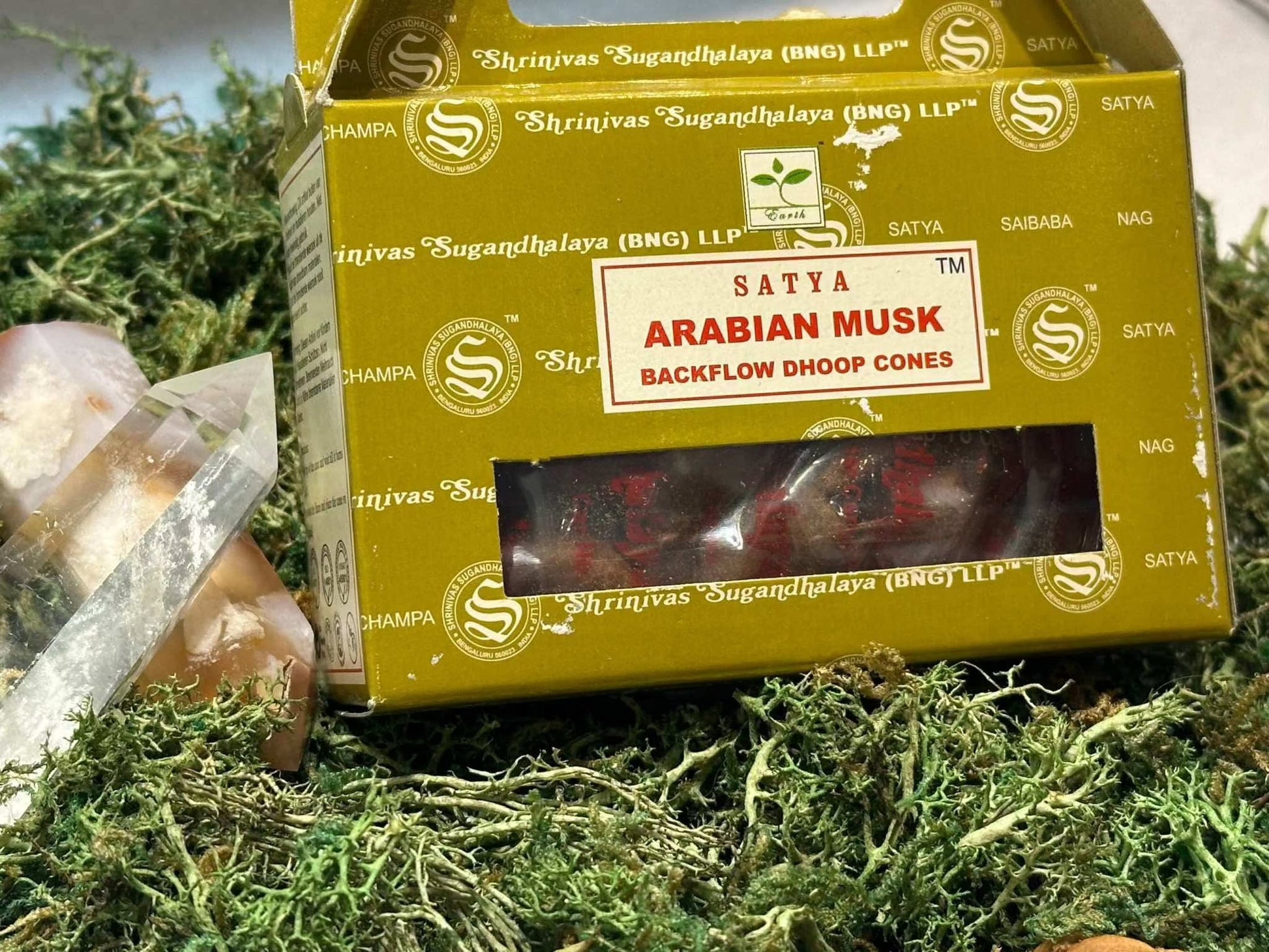 Backflow Incense Cones - Satya Sacred Crystals