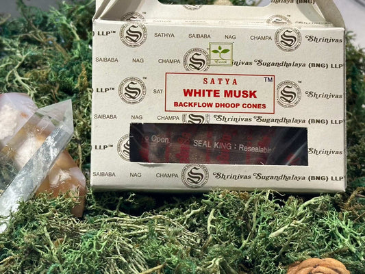 Backflow Incense Cones - Satya Sacred Crystals
