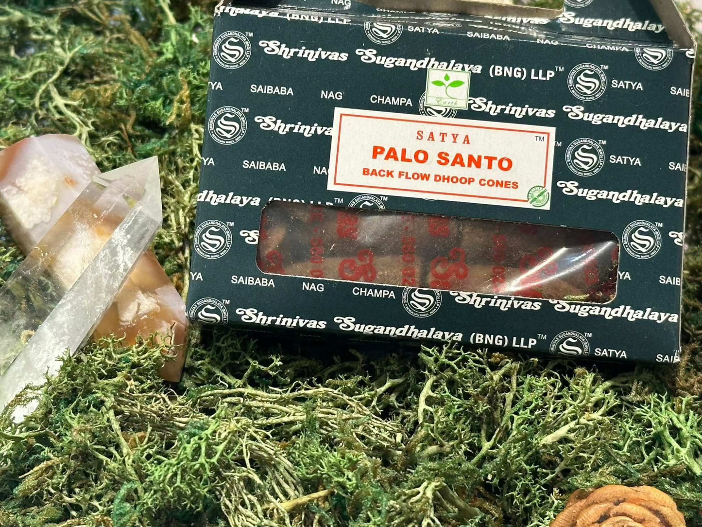 Backflow Incense Cones - Satya Sacred Crystals