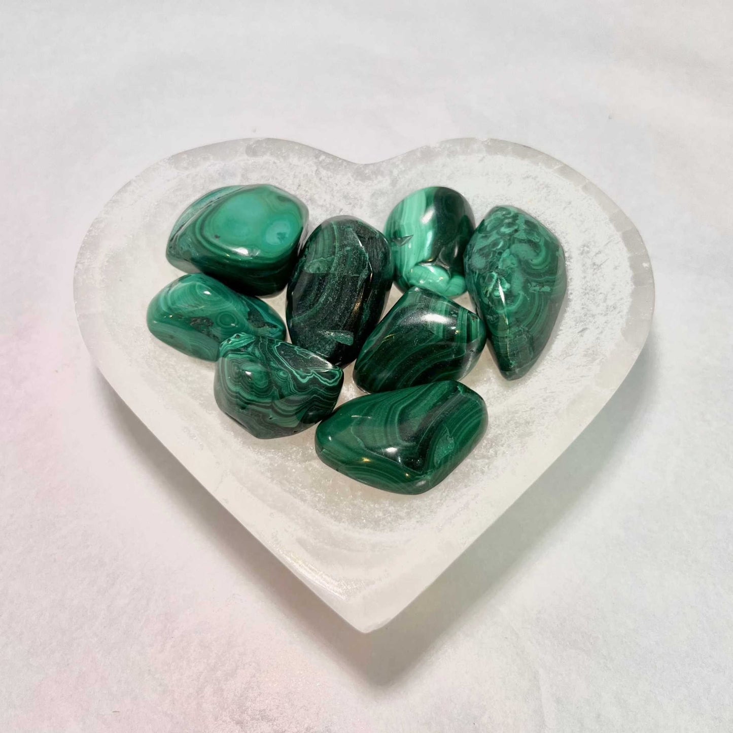 Malachite Tumbled Stone Sacred Crystals