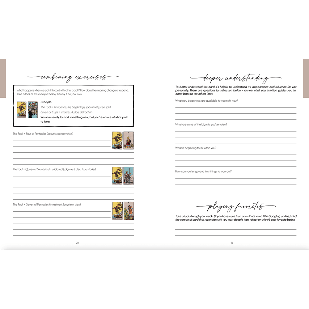 Learn Tarot Bundle Writual Planner