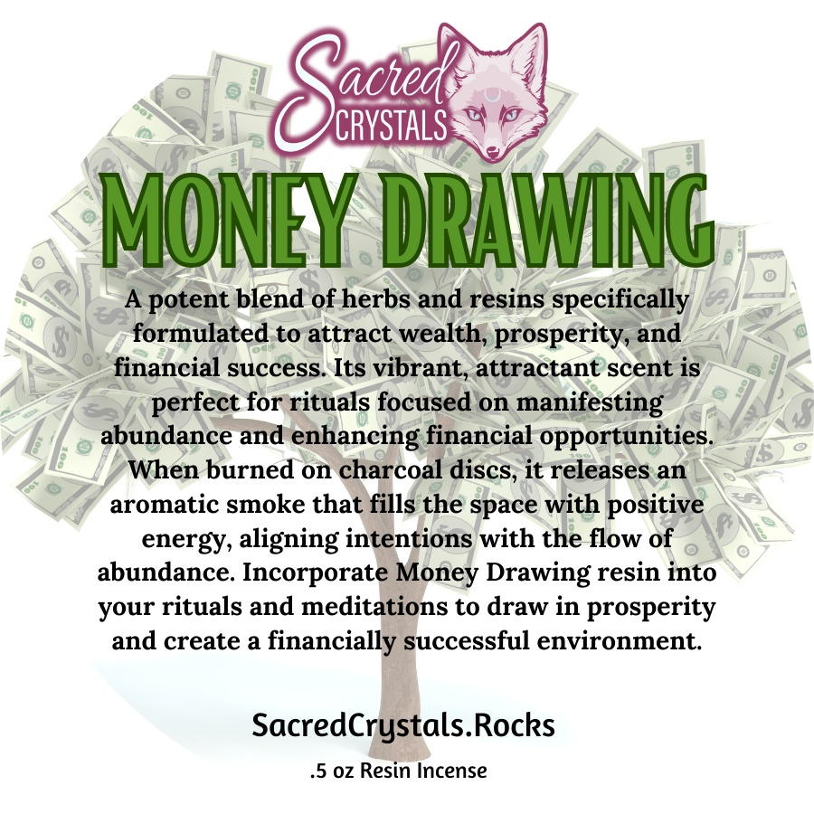 Powerful Resin Incense Sacred Crystals