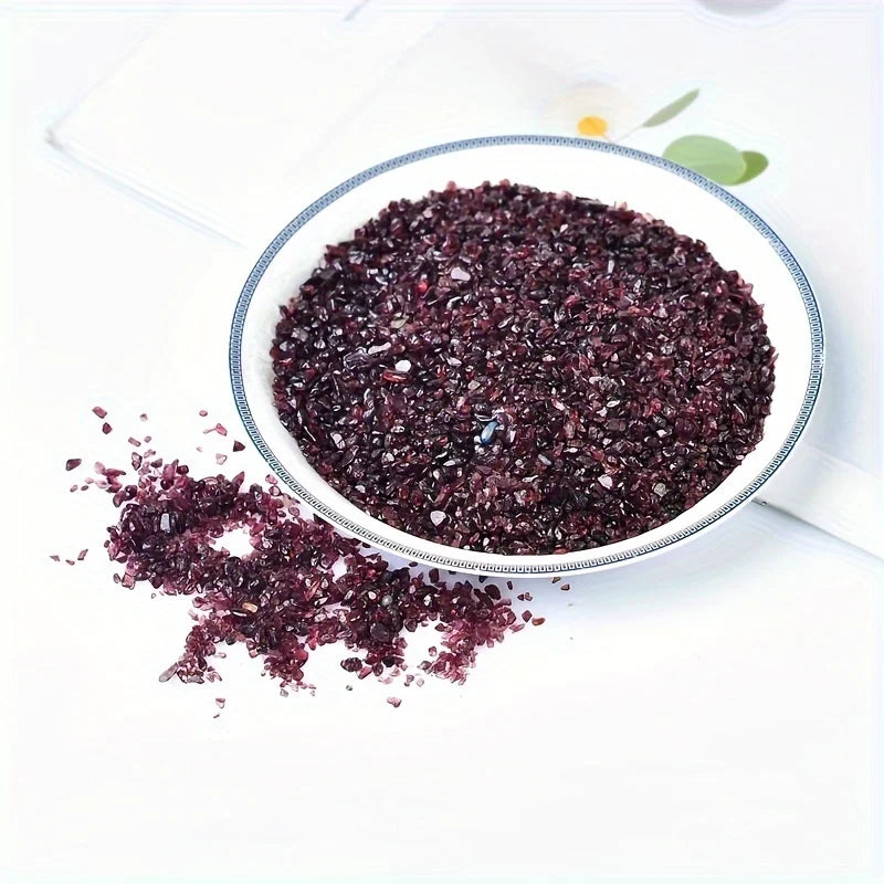 Garnet Crystal Chips Midnightt Light