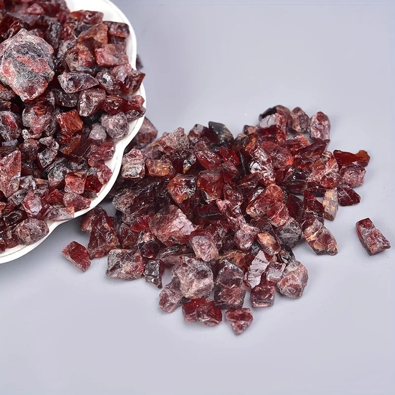 Garnet Crystal Chips Midnightt Light