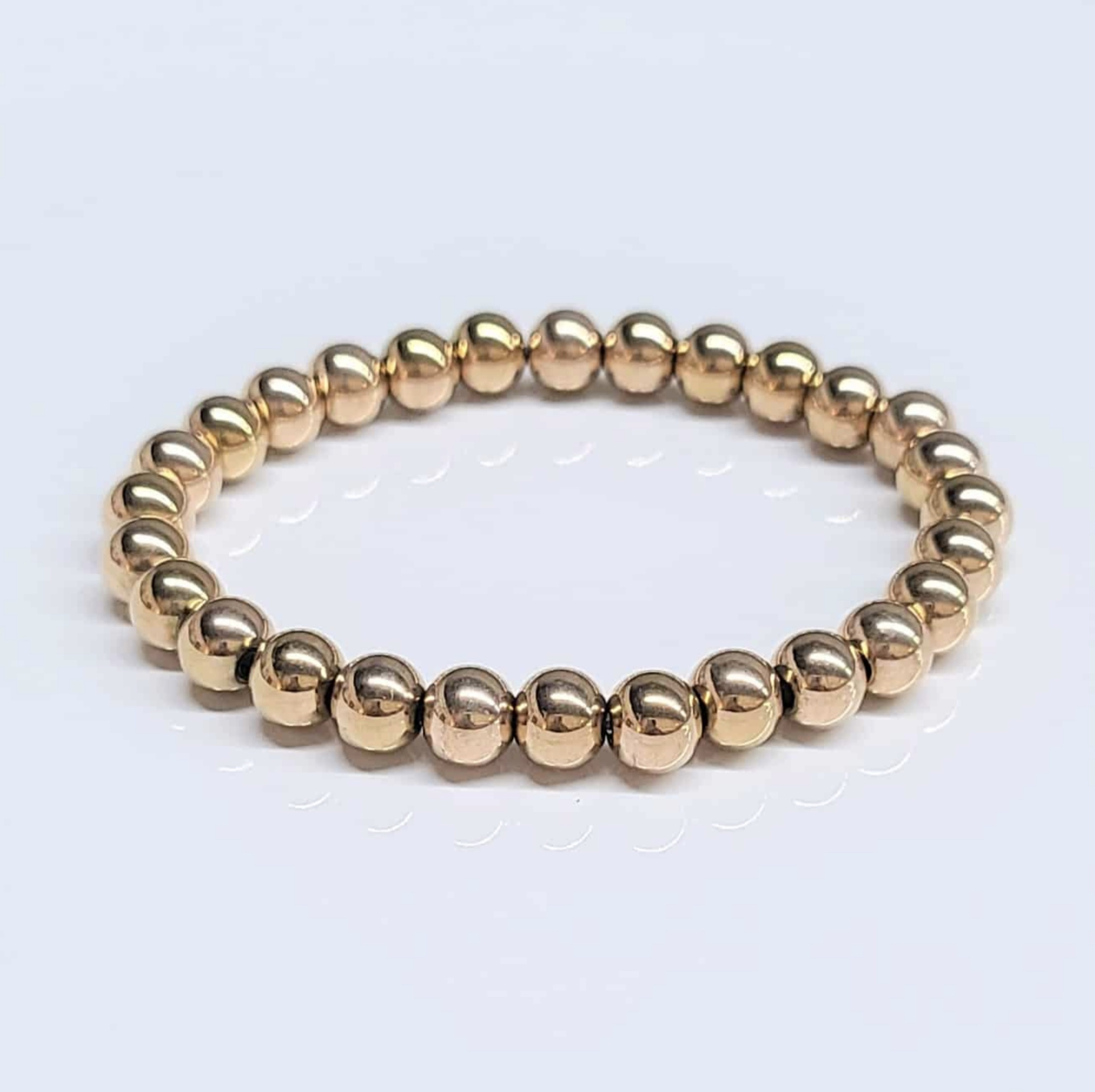 Stainless Steel Round Bead Bracelet - Style Pop Sacred Crystals