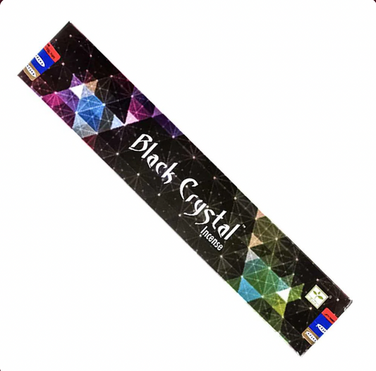 Incence Sticks - Satya Black Crystal 15g Sacred Crystals