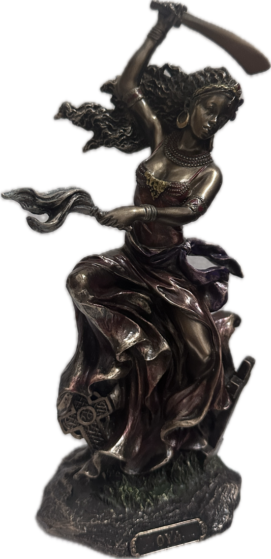 Oya Goddess of Wind, Storm and Transformation (Dancing) Sacred Crystals