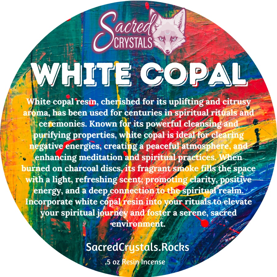 Powerful Resin Incense Sacred Crystals