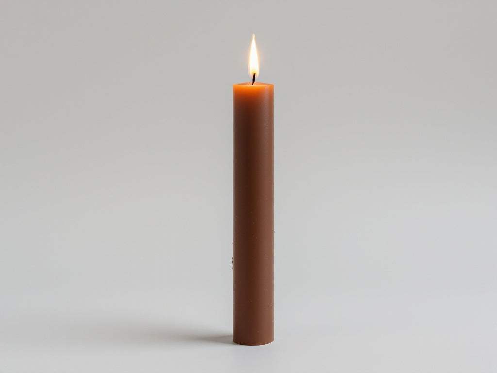 6" Ceremony Ritual Candle Sacred Crystals