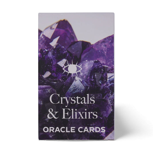 Crystals & Elixirs Oracle Cards – Healing Energy Deck Midnightt Light