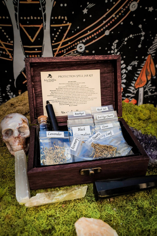 DIY Spell Jar Kit – Custom Witchcraft Kit for Intentions & Rituals | Iris Dahlia Apothecary Iris Dahlia Apothecary
