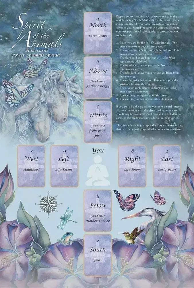 Spirit Of The Animals Oracle Deck Sacred Crystals