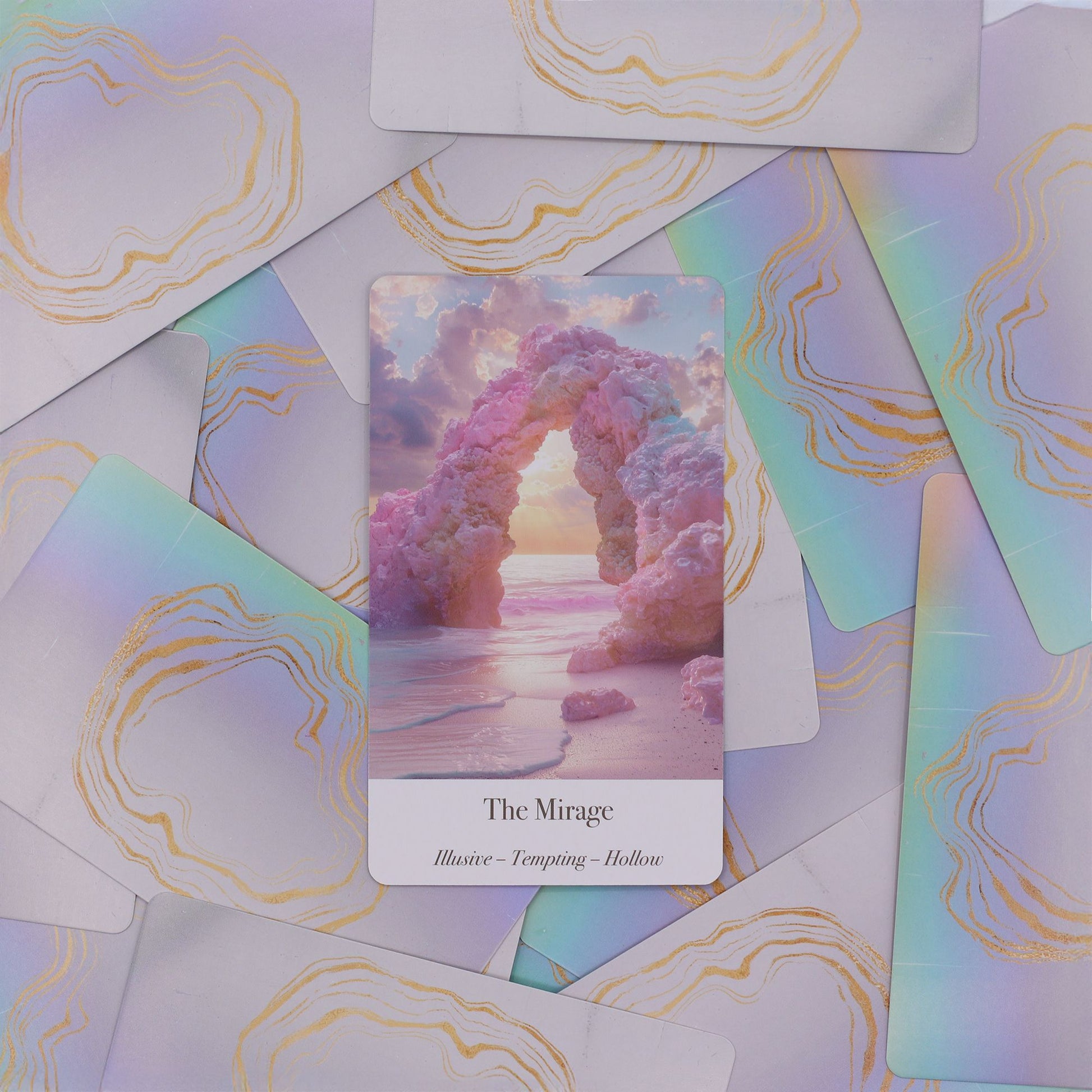 Ethereal Waters Oracle Cards - Sirens & Moonlight Midnightt Light