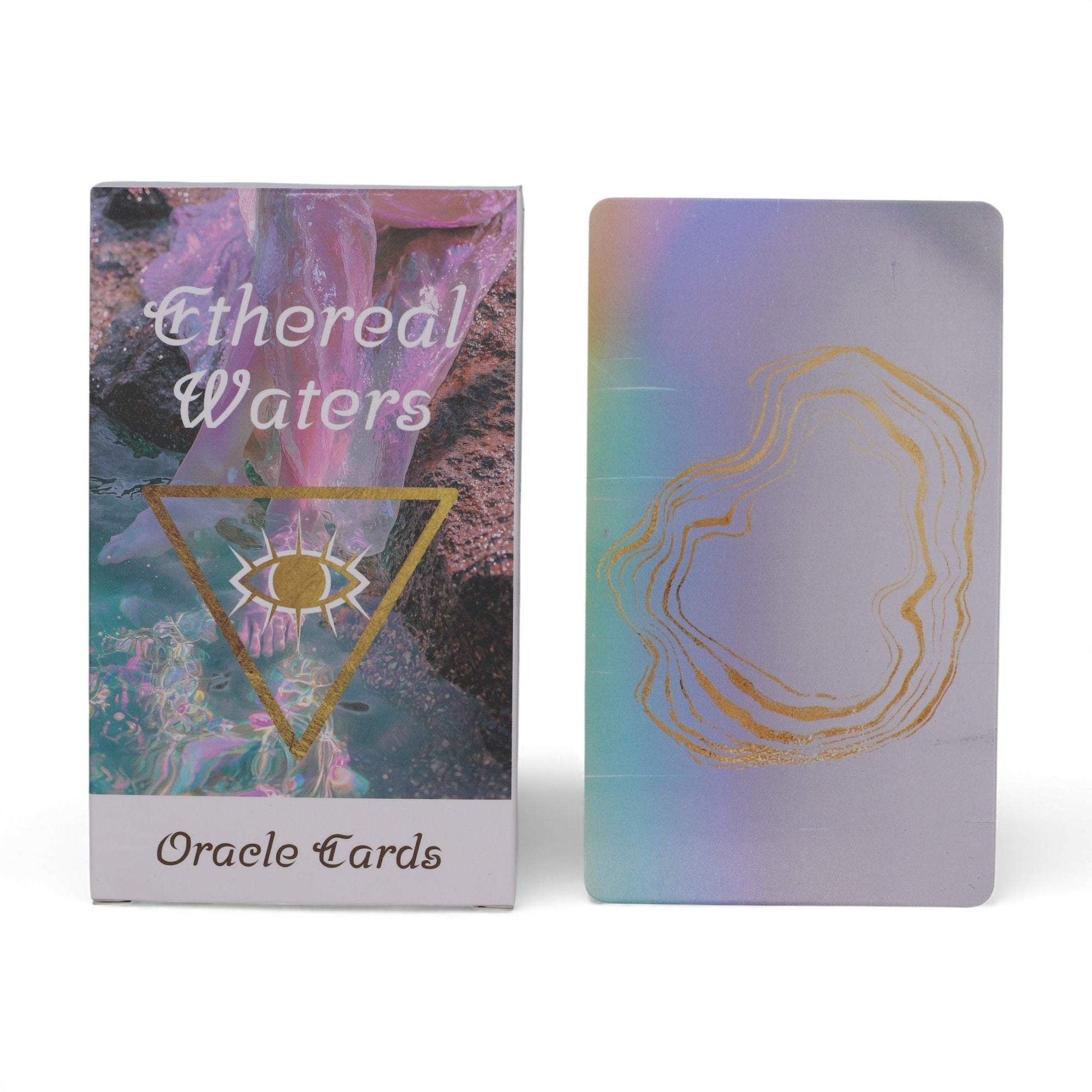 Ethereal Waters Oracle Cards - Sirens & Moonlight Midnightt Light