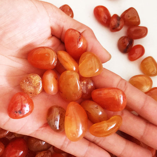 Carnelian Rough Stone Crystal Ornaments Mineral Specimen Rough Stone Midnightt Light