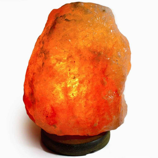 2-3Kg Salt Lamp  - 4-6 lbs avg. - Cord, Bulb, Dimmer Sacred Crystals