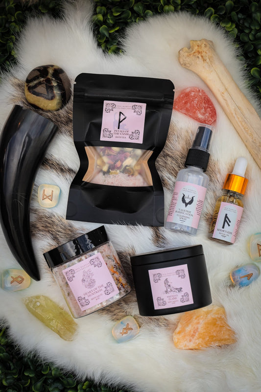 Freyja Ritual Kit – Norse Goddess of Love, Magic & Empowerment Iris Dahlia Apothecary