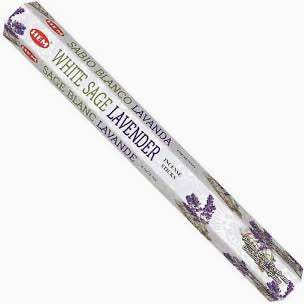 Incense Stick - White Sage Lavender - 20ct Sacred Crystals