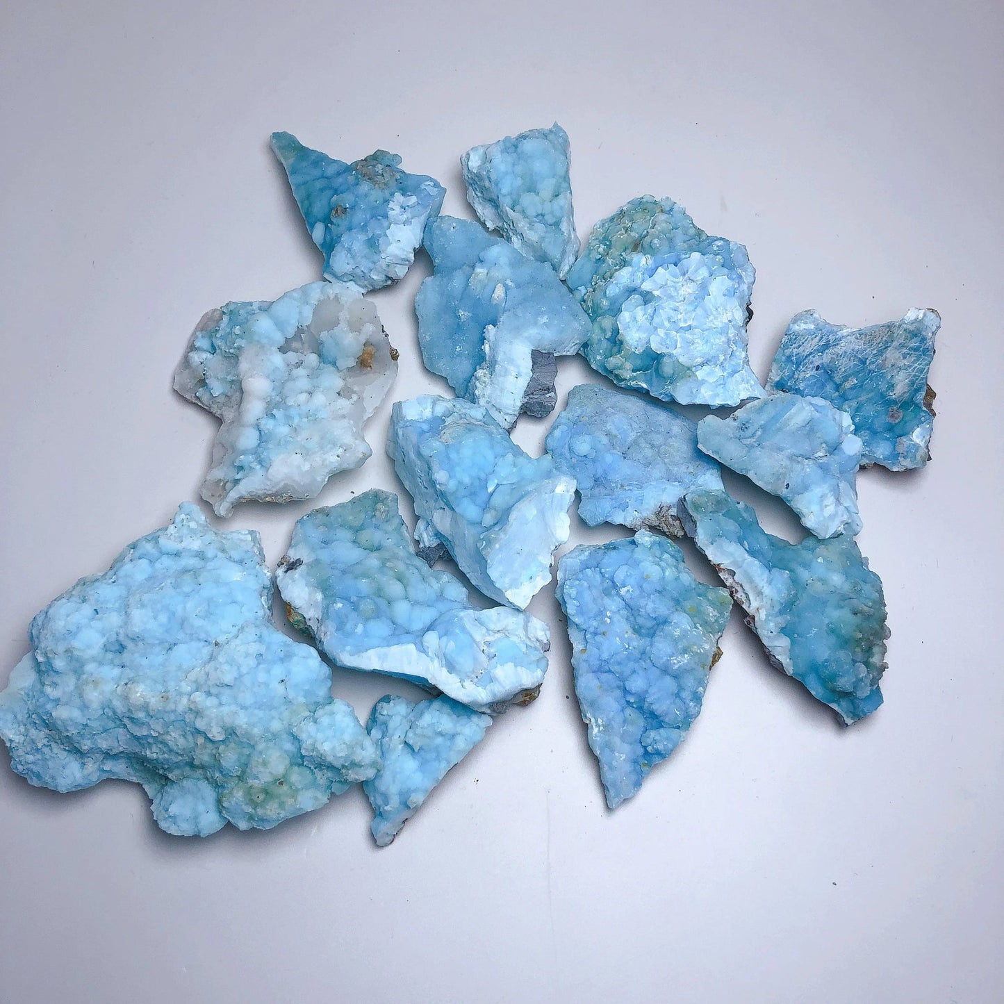 LIMITED EDITION Natural Raw Larimar Crystal Midnightt Light