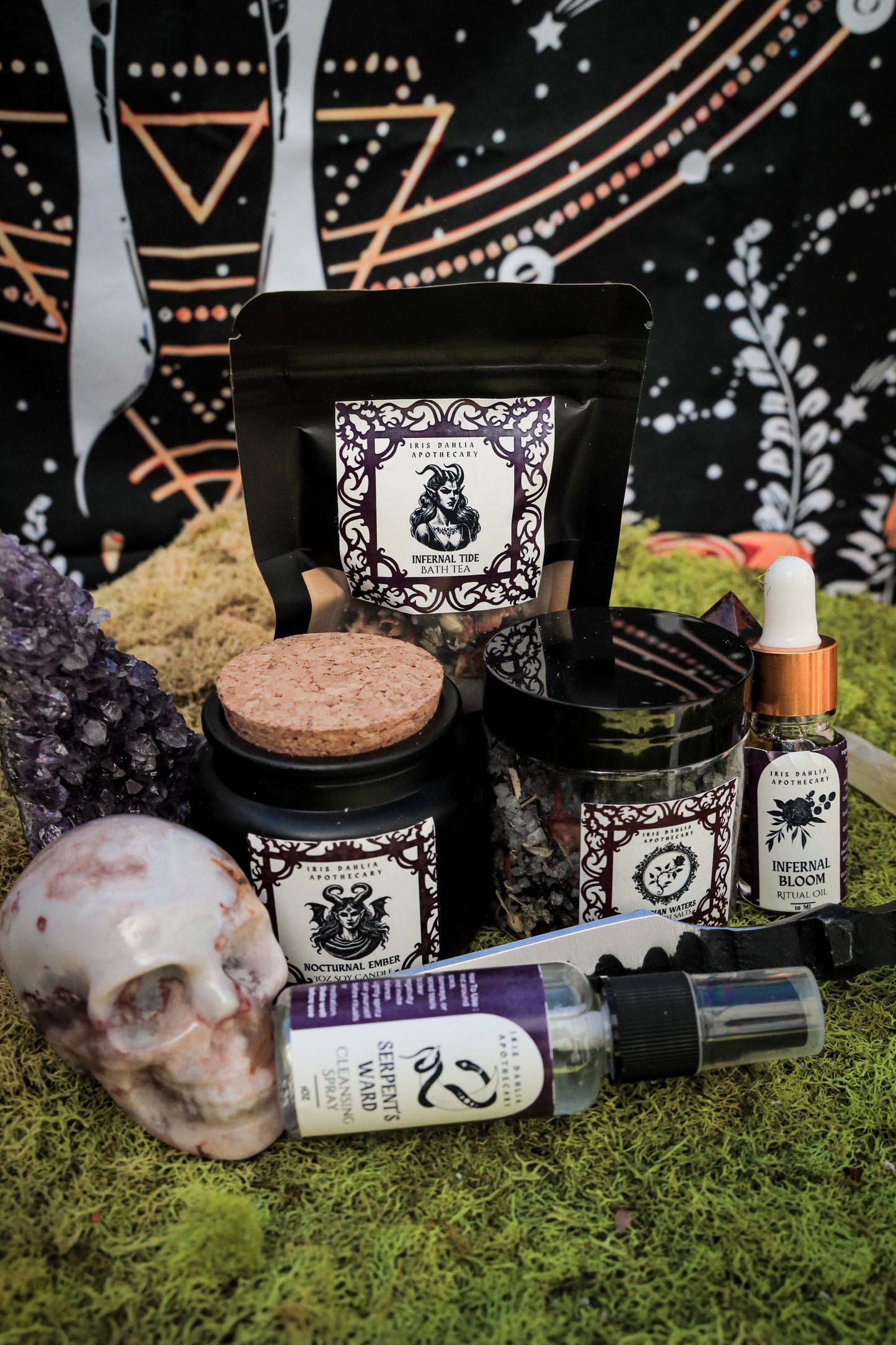 Lilith Ritual Kit – Shadow Work & Divine Feminine Empowerment Set Iris Dahlia Apothecary