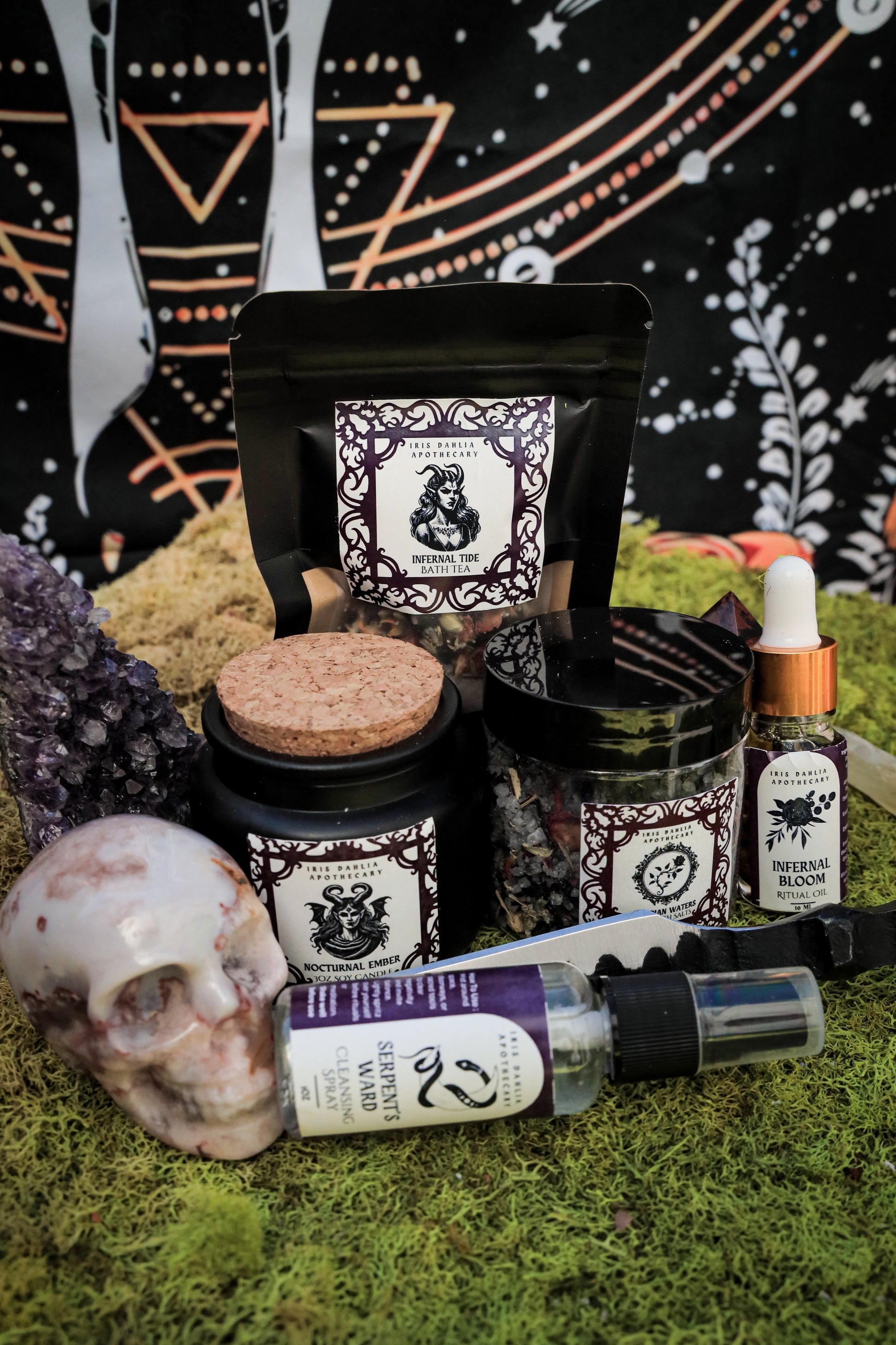 Lilith Ritual Kit – Shadow Work & Divine Feminine Empowerment Set Iris Dahlia Apothecary