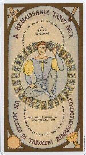 Renaissance Tarot Deck Sacred Crystals