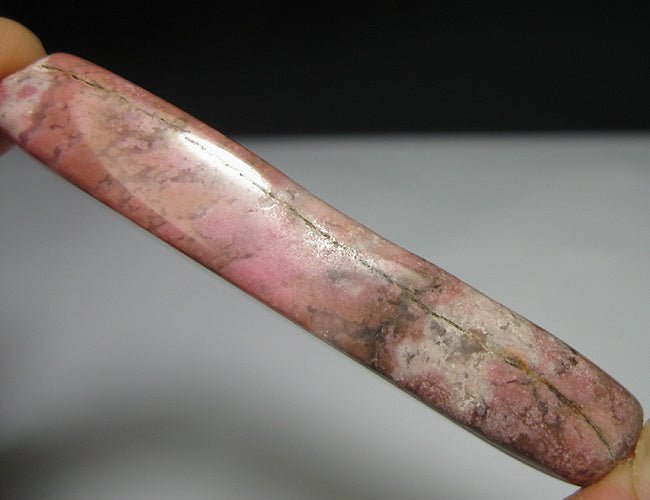 Rose Pyroxene Small Rough Stone Midnightt Light