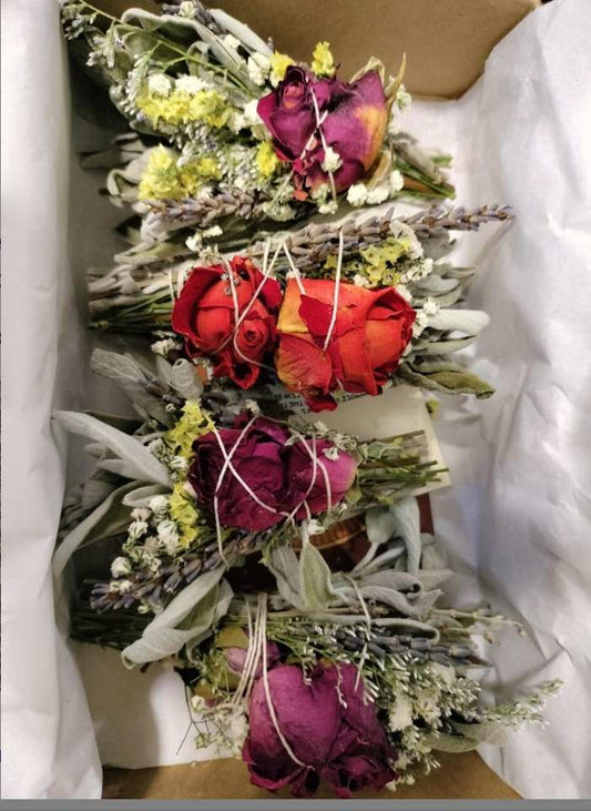 Sage Torch Smudge - Magic Ritual Bundle Sacred Crystals