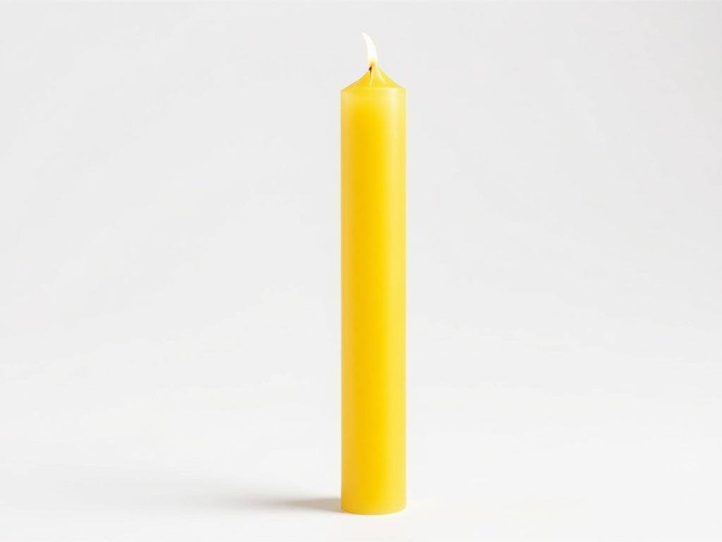 6" Ceremony Ritual Candle Sacred Crystals